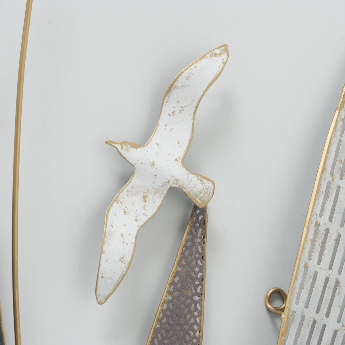 Wandobjekt Wandbild Boote Segelboote Eisen