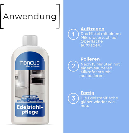 ABACUS Edelstahlpflege - Öl 500ml