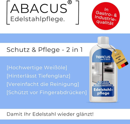 ABACUS Edelstahlpflege - Öl 500ml