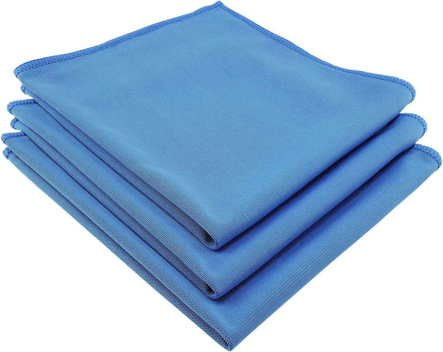 Edelstahl Reinigungstücher - Microfasertuch - 3er Set