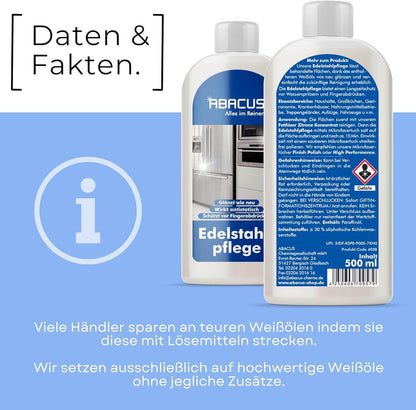 ABACUS Edelstahlpflege - Öl 500ml