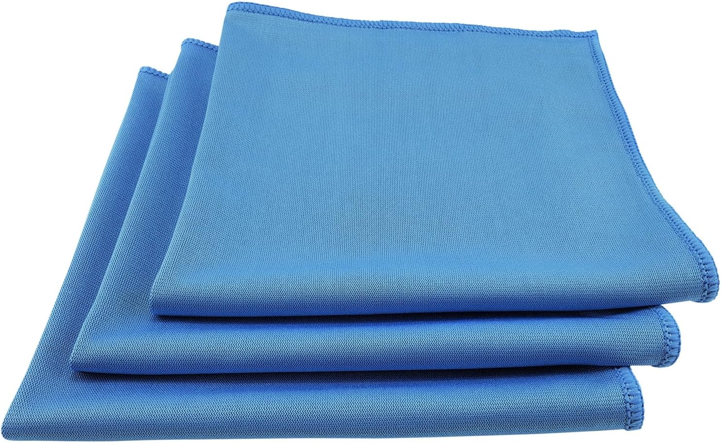 Edelstahl Reinigungstücher - Microfasertuch - 3er Set