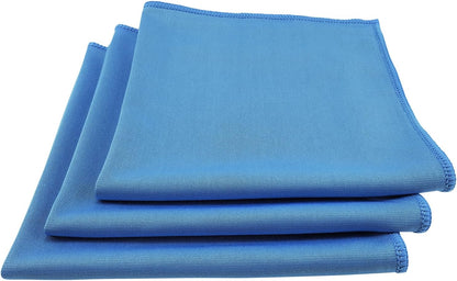 Edelstahl Reinigungstücher - Microfasertuch - 3er Set