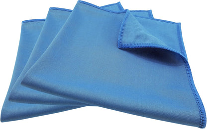 Edelstahl Reinigungstücher - Microfasertuch - 3er Set